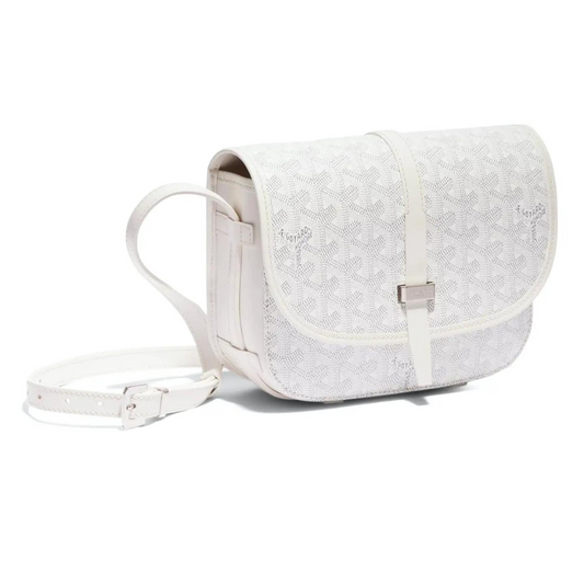 Goyard Belvedere PM White