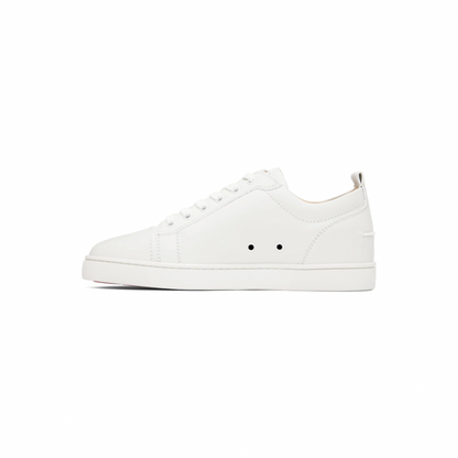 CHRISTIAN LOUBOUTIN White Louis Junior Sneakers