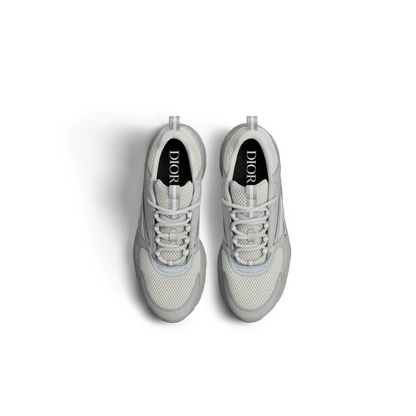 DIOR B22 GREY CALFSKIN TRAINER