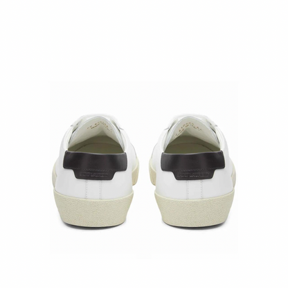 SAINT LAURENT SL-06 COURT SIGNATURE SNEAKER WHITE