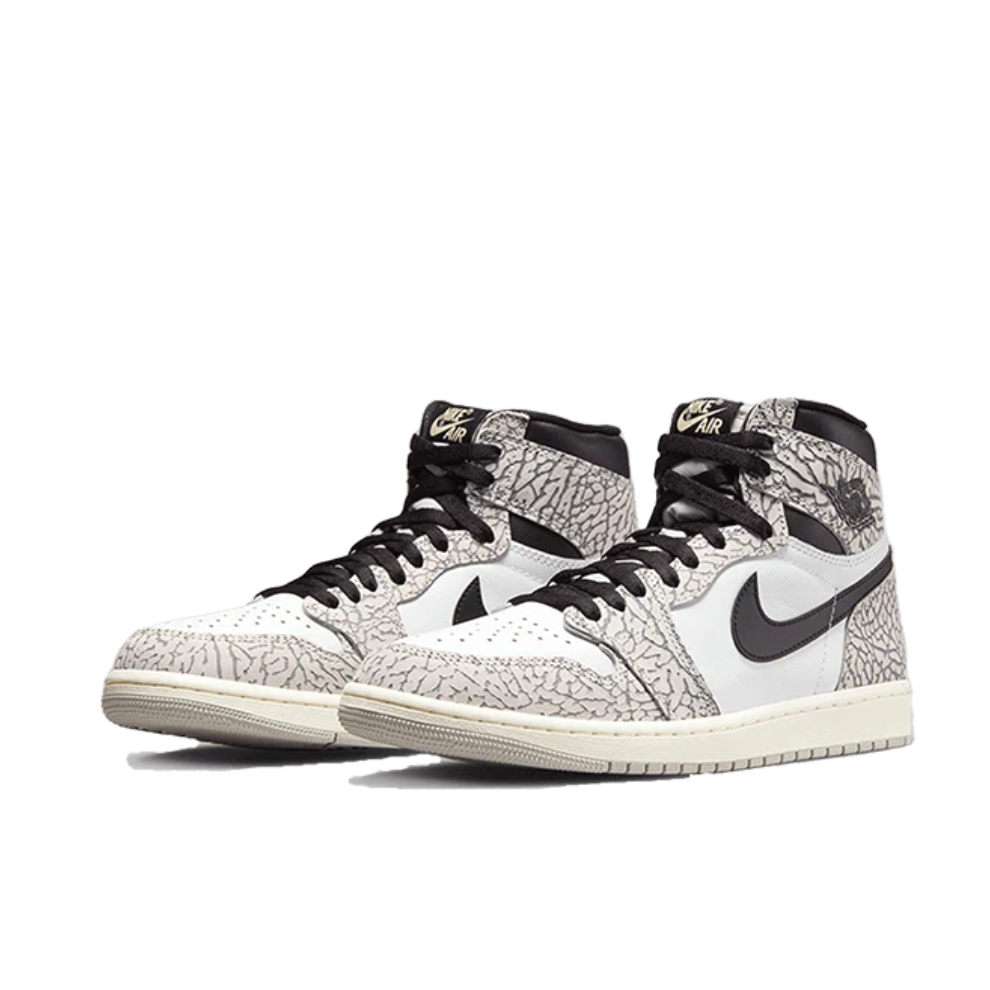 Air Jordan 1 Retro High OG White Cement