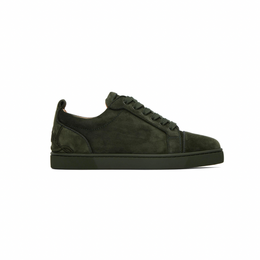 CHRISTIAN LOUBOUTIN Green Fun Louis Junior Sneakers