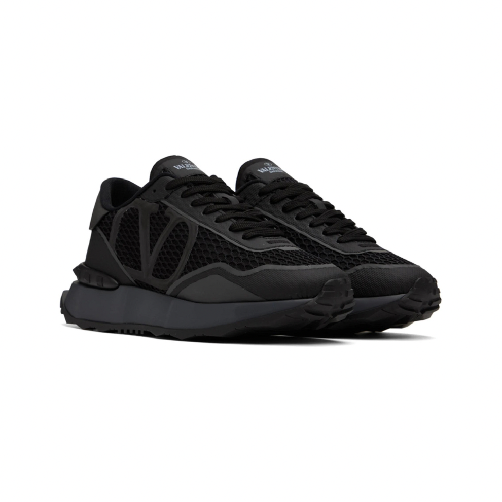 VALENTINO GARAVANI Black Netrunner Sneakers