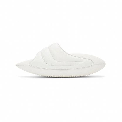 BALMAIN White Puffy B-IT Sandals