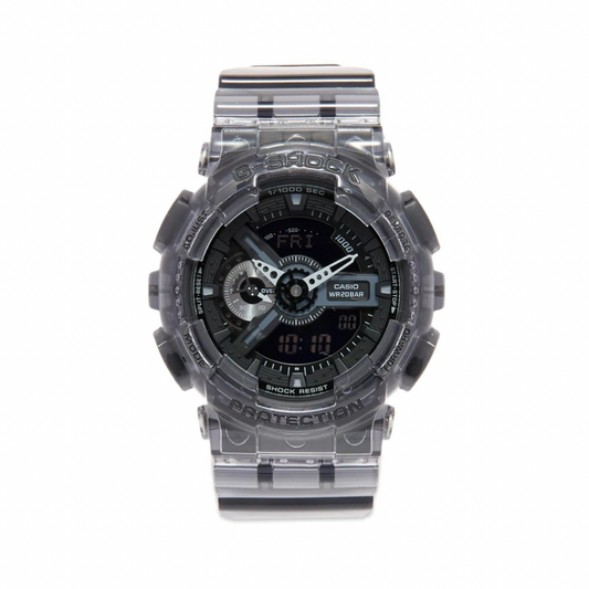 CASIO G-SHOCK GA-110 TRANSPARENT WATCH GREY