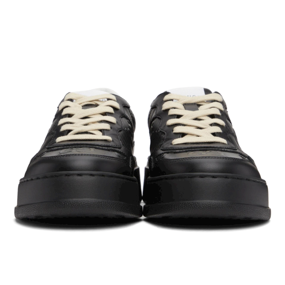 GUCCI Black GG Embossed Sneakers