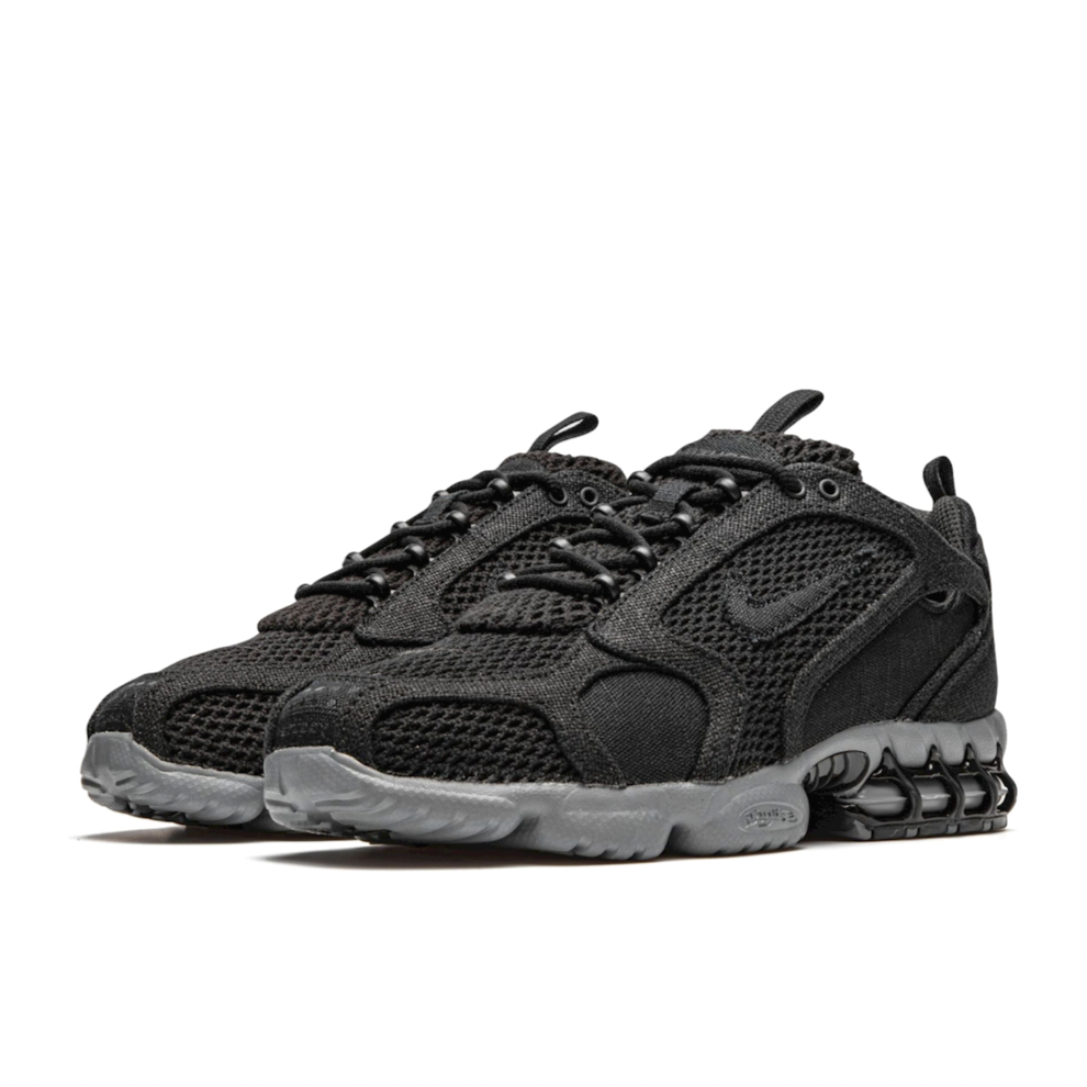 NIKE AIR ZOOM SPIRIDON CAGED "Stussy - Black"