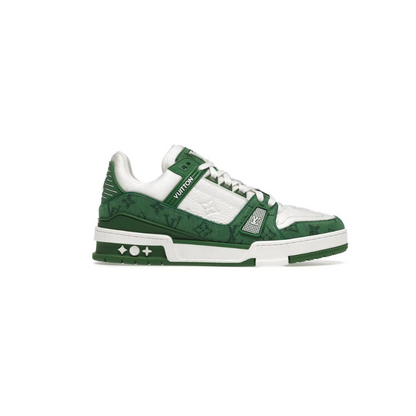 LOUIS VUITTON LV MONOGRAM GREEN DENIM SNEAKER