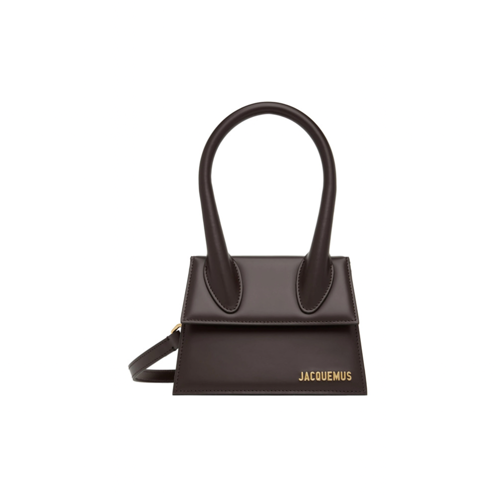 JACQUEMUS Brown 'Le Chiquito Moyen' Bag