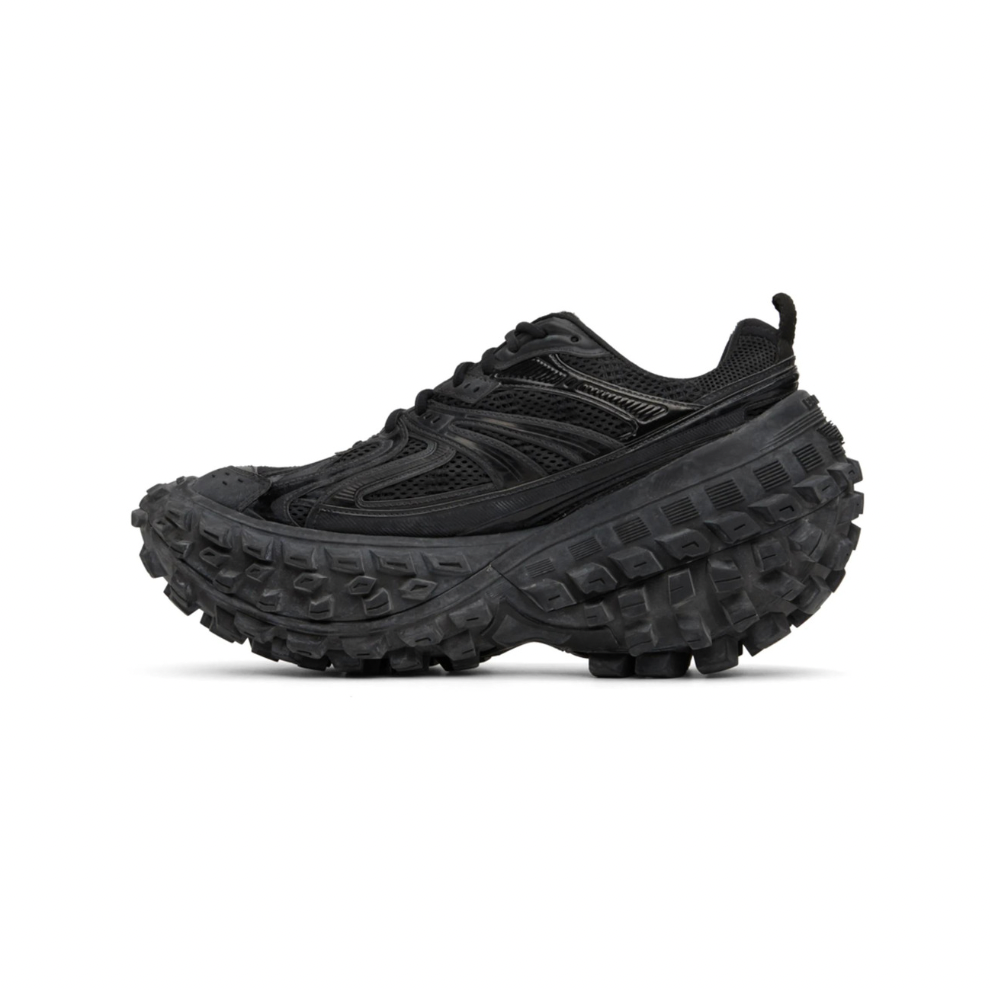 BALENCIAGA Black Defender Sneakers