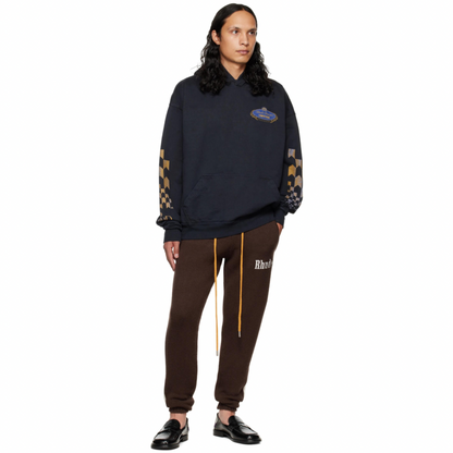 RHUDE Black Trophy Series Hoodie