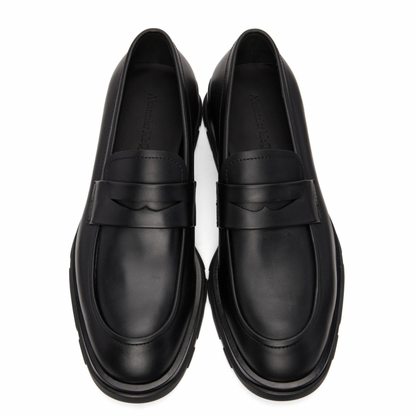 ALEXANDER MCQUEEN Black Swilly Loafers