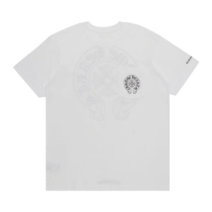 White Horseshoe Chrome Hearts T-shirt